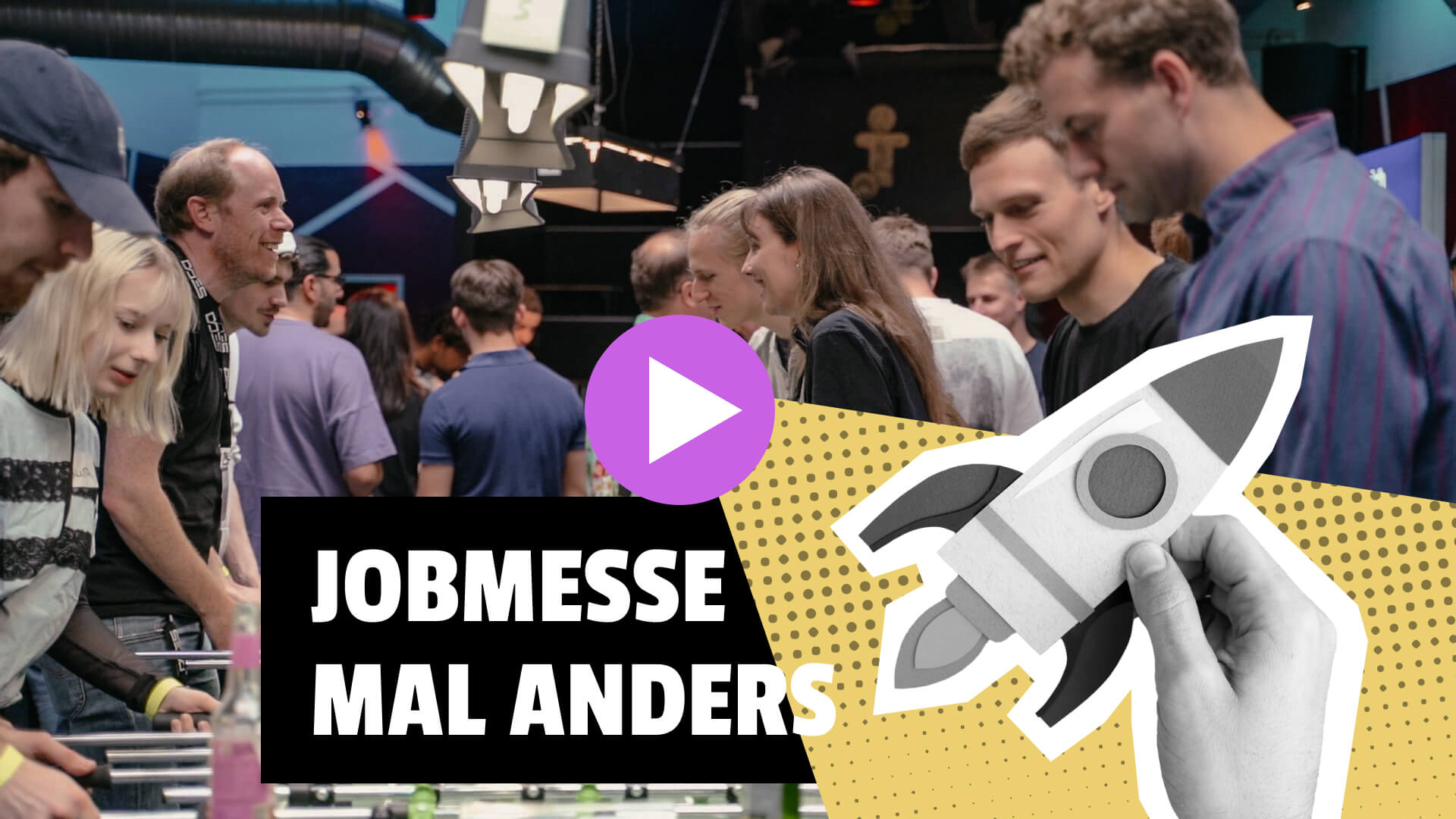 Jobkickoff Video Thumbnail – Jobmesse mal anders